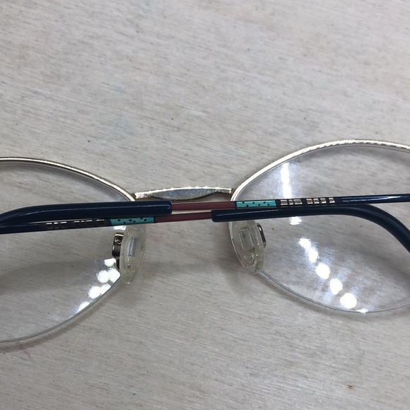 Vintage CAZAL Germany Mod1152 51-17-135 Oval Gold Half Rim Glasses Classy - Picture 6 of 12